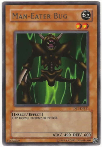 Man-Eater Bug - DB1-EN131 - Rare - Unlimited Edition - YuGiOh