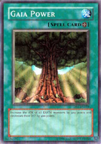 Gaia Power - DB1-EN059 - Common - Unlimited Edition - YuGiOh