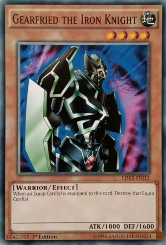 Gearfried the Iron Knight - LDK2-ENJ12 - Common - 1st Edition - YuGiOh