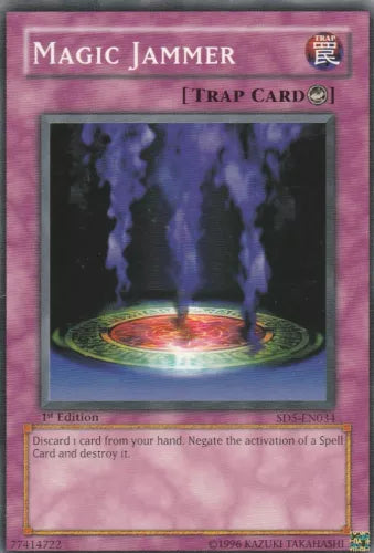 Magic Jammer - SD5-EN034 - Common - 1st Edition - YuGiOh
