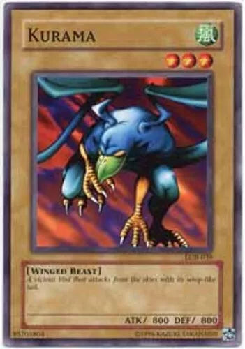 Kurama - LOB-039 - Common - Unlimited Edition - YuGiOh