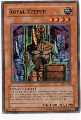 Royal Keeper - PGD-018 - Common - Mixed Editions - YuGiOh LP