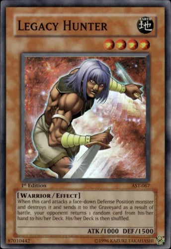 Legacy Hunter - AST-067 - Super Rare - Unlimited Edition - YuGiOh