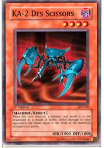 KA-2 Des Scissors - AST-019 - Common - Unlimited Edition - YuGiOh