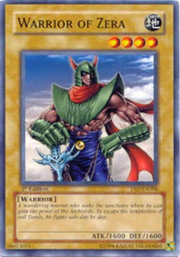 Warrior of Zera - YSD-EN006 - Common - Unlimited Edition - YuGiOh LP