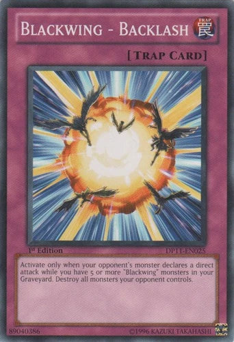 Blackwing - Backlash - DP11-EN025 - Common - 1st Edition - YuGiOh
