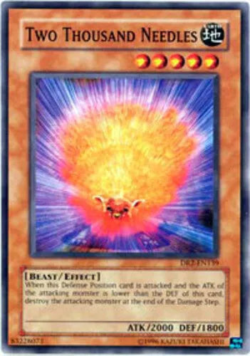 Two Thousand Needles - DR2-EN139 - Common - Unlimited Edition - YuGiOh