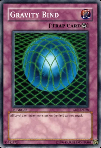 Gravity Bind - SD4-EN028 - Common - 1st Edition - YuGiOh