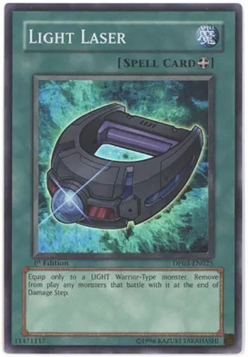 Light Laser - DP03-EN025 - Super Rare - 1st Edition - YuGiOh LP