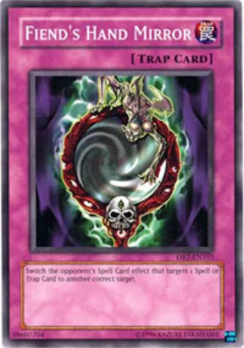 Fiend's Hand Mirror - DR2-EN103 - Common - Unlimited Edition - YuGiOh