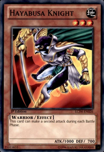 Hayabusa Knight - LCJW-EN026 - Common - 1st Edition - YuGiOh
