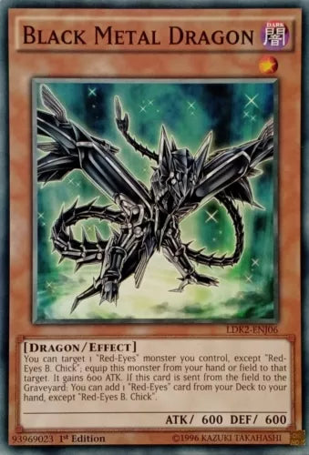 Black Metal Dragon - LDK2-ENJ06 - Common - 1st Edition - YuGiOh