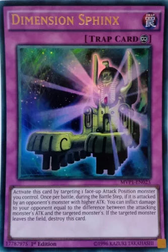 Dimension Sphinx - MVP1-EN023 - Ultra Rare - 1st Edition - YuGiOh