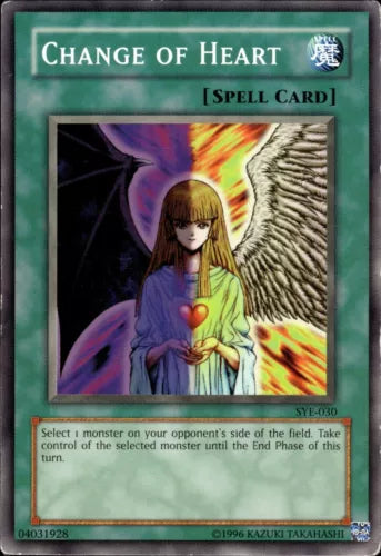 Change of Heart - SYE-030 - Common - Unlimited Edition - YuGiOh LP