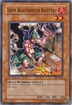 Iron Blacksmith Kotetsu - DCR-064 - Common - 1st Edition - YuGiOh