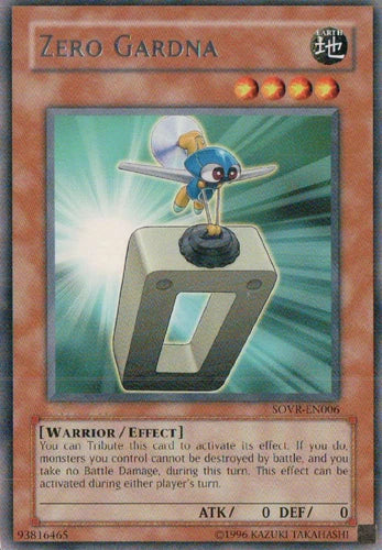 Zero Gardna - SOVR-EN006 - Rare - Unlimited Edition - YuGiOh