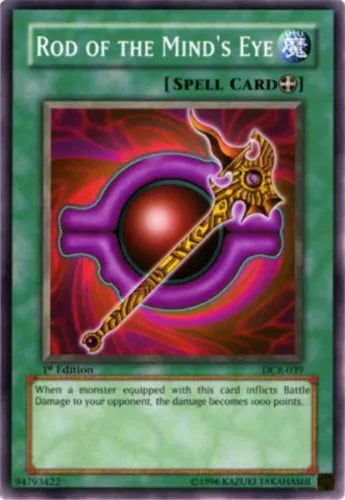 Rod of the Mind's Eye - DCR-039 - Common - 1st Edition - YuGiOh
