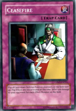 Ceasefire - CP02-EN014 - Common - Limited Edition - YuGiOh