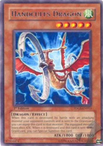 Handcuffs Dragon - TDGS-EN013 - Rare - Mixed Editions - YuGiOh