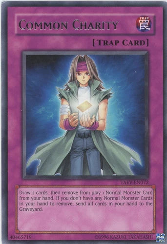 Common Charity - TAEV-EN072 - Rare - Unlimited Edition - YuGiOh