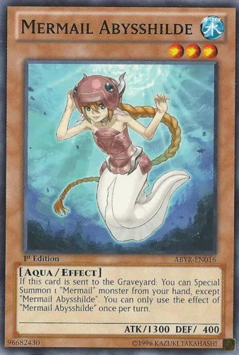 Mermail Abysshilde - ABYR-EN016 - Common - 1st Edition - YuGiOh