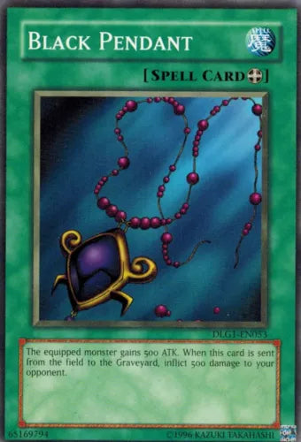 Black Pendant - DLG1-EN053 - Common - Unlimited Edition - YuGiOh