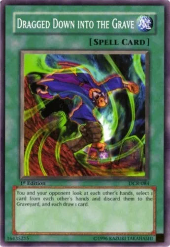 Dragged Down into the Grave - DCR-084 - Common - Unlimited Edition - YuGiOh