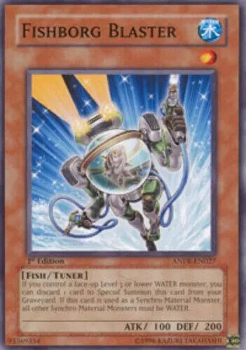 Fishborg Blaster - ANPR-EN027 - Common - Unlimited Edition - YuGiOh