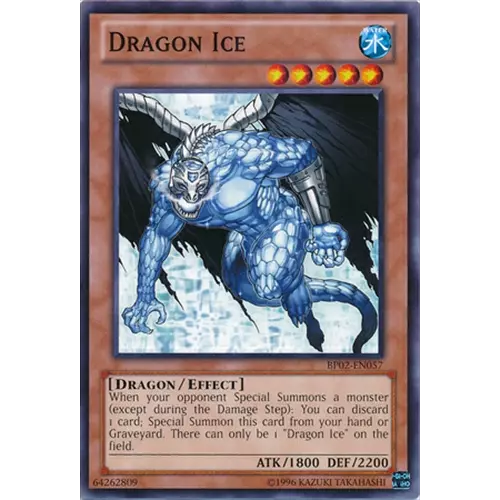 Dragon Ice - BP02-EN057 - Common - 1st Edition - YuGiOh