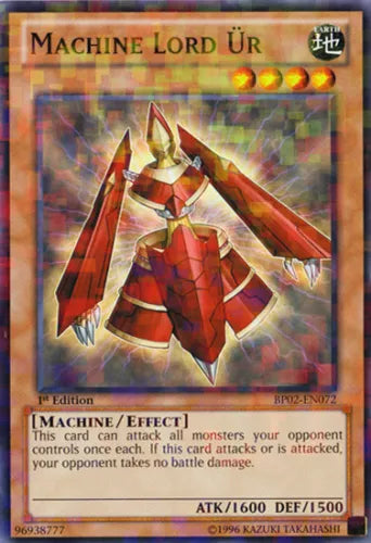 Machine Lord Ür - BP02-EN072 - Mosaic Rare - 1st Edition - YuGiOh
