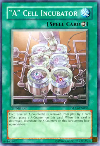 'A' Cell Incubator - GLAS-EN062 - Common - 1st Edition - YuGiOh