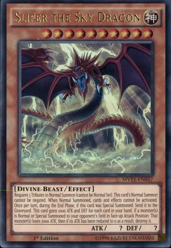 Slifer the Sky Dragon - MVP1-EN057 - Ultra Rare - 1st Edition - YuGiOh