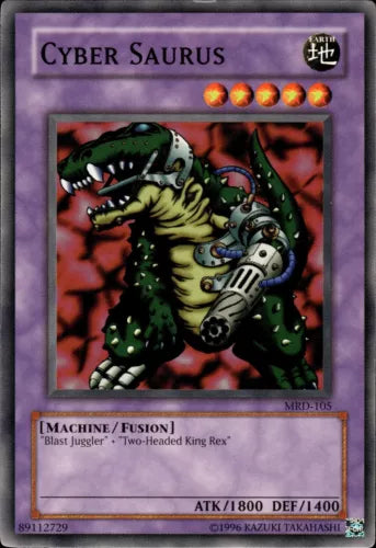 Cyber Saurus - MRD-105 - Common - Unlimited Edition - YuGiOh
