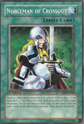 Nobleman of Crossout- SD8-EN020 - Common - Mixed Editions - YuGiOh