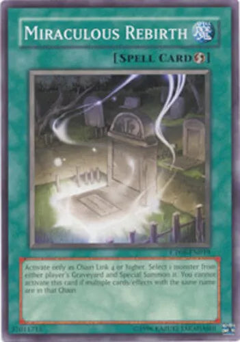 Miraculous Rebirth - CP08-EN019 - Common - Limited Edition - YuGiOh