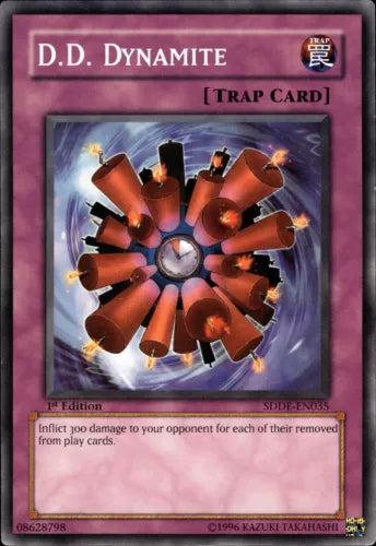 D.D. Dynamite - SDDE-EN035 - Common - 1st Edition - YuGiOh