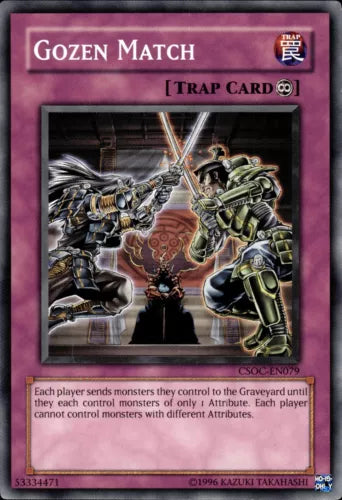 Gozen Match - CSOC-EN079 - Common - Unlimited Edition - YuGiOh