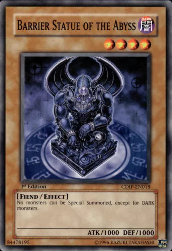 Barrier Statue of the Abyss - CDIP-EN018 - Common - 1st Edition - YuGiOh