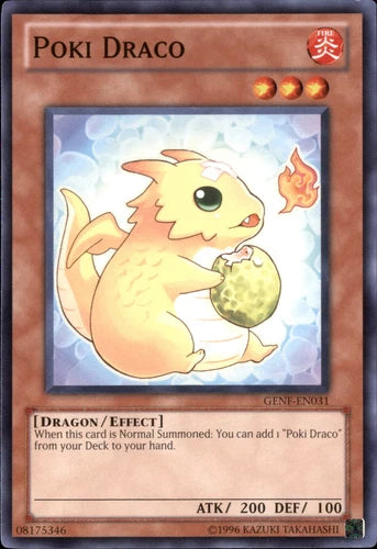 Poki Draco - GENF-EN031 - Common - Mixed Editions - YuGiOh