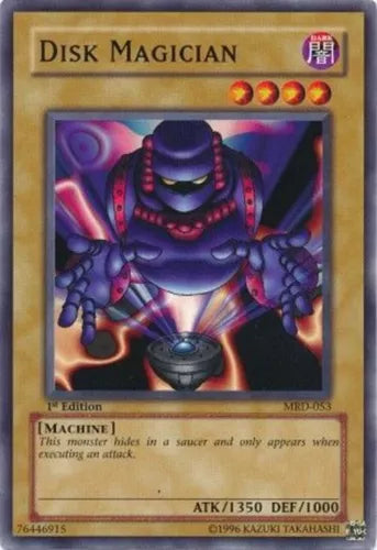 Disk Magician - MRD-053 - Common - Unlimited Edition - YuGiOh
