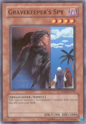 Gravekeeper's Spy - RP02-EN075 - Common - Unlimited Edition - YuGiOh