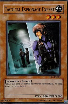 Tactical Espionage Expert - DR3-EN083 - Common - Unlimited Edition - YuGiOh