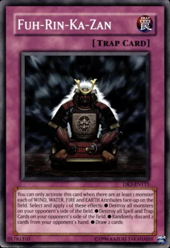 Fuh-Rin-Ka-Zan - DR3-EN115 - Common - Unlimited Edition - YuGiOh LP