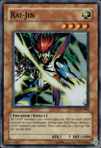 Rai-Jin - CSOC-EN084 - Super Rare - Unlimited Edition - YuGiOh