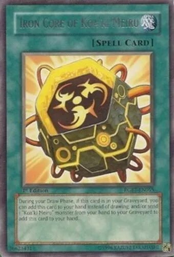 Iron Core of Koa'ki Meiru - RGBT-EN055 - Rare - Mixed Editions - YuGiOh