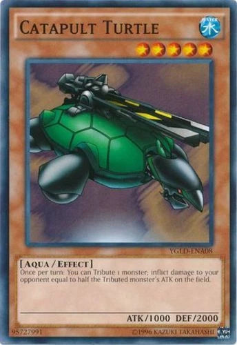 Catapult Turtle - YGLD-ENA08 - Common - 1st Edition - YuGiOh