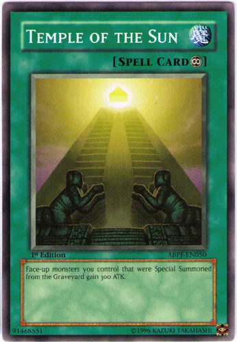 Temple of the Sun - ABPF-EN050 - Common - Unlimited Edition - YuGiOh