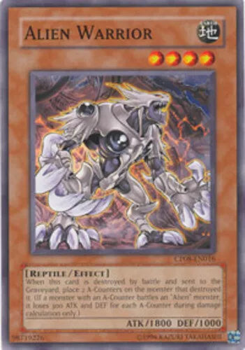 Alien Warrior - CP08-EN016 - Common - Limited Edition - YuGiOh