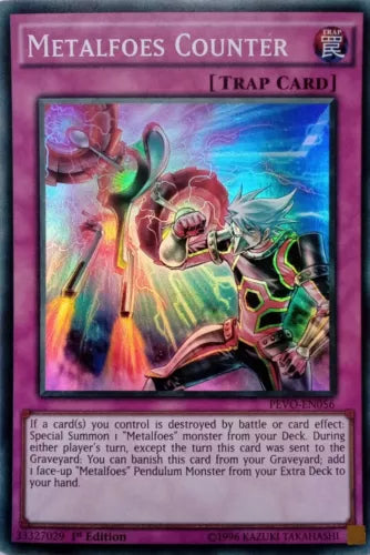 Metalfoes Counter - PEVO-EN056 - Super Rare - 1st Edition - YuGiOh