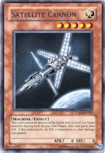 Satellite Cannon - TU01-EN007 - Rare - Unlimited Edition - YuGiOh